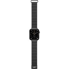 Dây LAUT Novi Luxe Cho Apple Watch Series 1~9/ SE/ Ultra 1/2 (42/44/45/49mm) Làm Từ Da Thuần Chay Mềm Mại Khóa Nam Châm