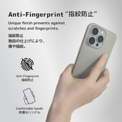 Ốp Lưng Dekey  Invisible Ultra Slim Case Cho iPhone 15 Pro Max Siêu Mỏng Vô Hình Chống Vân Tay Và Chống Trầy Xước