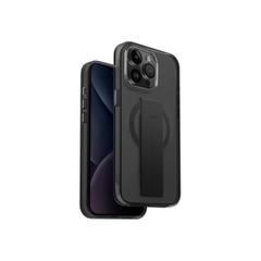 Ốp Lưng Uniq Hybrid Heldro Mag Cho iPhone 15 Pro Max Tích Hợp Dây Móc Tay Và Vòng Sạc Không Dây Mag-Safe