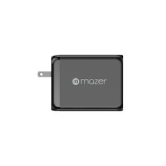 Củ Sạc MAZER GaNPrestige 200W Nhỏ Gọn Có Thể Sạc 2 Cổng 100W Đồng Thời 3xUSB-C 1xUSB A Kèm Cáp C-C 1.5m