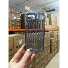 Ốp Lưng Chống Va Đập và Chống Rơi TPU Vân Vali Cho iPhone 14 13 12 11 Pro Max 7 8 Plus SE2 SE3 Che Kín Cụm Camera