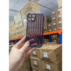 Ốp Lưng Chống Va Đập và Chống Rơi TPU Vân Vali Cho iPhone 14 13 12 11 Pro Max 7 8 Plus SE2 SE3 Che Kín Cụm Camera