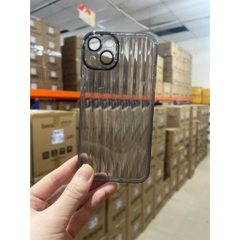 Ốp Lưng Chống Va Đập và Chống Rơi TPU Vân Vali Cho iPhone 14 13 12 11 Pro Max 7 8 Plus SE2 SE3 Che Kín Cụm Camera