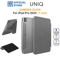 Bao da UNIQ CAMDEN CLICK Cho iPad Pro (2024) 11 inch Kiểu Dáng Đẹp Tối Giản Nếp Gấp Linh Hoạt Dựng Nhiều Chế Độ