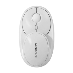 Chuột Không Dây MicroPack SPEED GLASS MP-720C Rechargeable Wireless Mouse 2.4G Bluetooth Dual Mode Tích Hợp Gương Mini