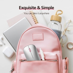Chuột không dây MicroPack Lifestyle ML-203W 1000-4000CPI Bluetooth 5.0 Pin Sạc Tích Hợp Tiêu Thụ Điện Năng Thấp
