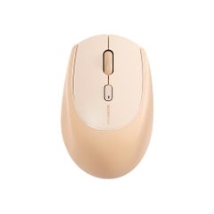 Chuột không dây MicroPack Soft Silicone Lifestyle MS-201W BT5.0 4000CPI Thiết Kế Công Thái Học Sử Dụng Siêu Mềm Ôm Tay