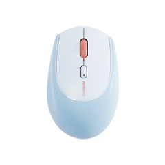 Chuột không dây MicroPack Soft Silicone Lifestyle MS-201W BT5.0 4000CPI Thiết Kế Công Thái Học Sử Dụng Siêu Mềm Ôm Tay