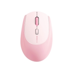 Chuột không dây MicroPack Soft Silicone Lifestyle MS-201W BT5.0 4000CPI Thiết Kế Công Thái Học Sử Dụng Siêu Mềm Ôm Tay