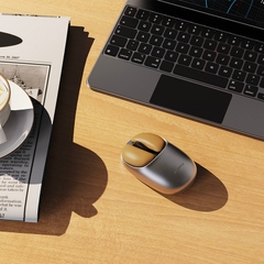Chuột Không Dây MicroPack Lifestyle Dual Mode 2.4G + Bluetooth Wireless Mouse ML-202W Kèm 2 Phím Đổi Click Trái Phải