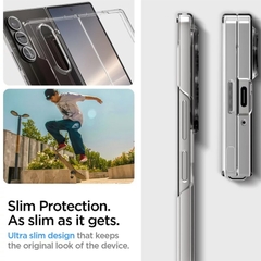 Ốp Lưng Spigen Air Skin Clear Cho Samsung Galaxy Z Fold6 ACS07815 Trong Suốt Thiết Kế Tối Giản Mỏng Nhẹ Thoáng Khí