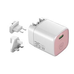 Củ sạc MicroPack POWER SERVER 35 MWC-135 Chip GAN Mạnh Mẽ Nhỏ Gọn Tặng Kèm Phích Tương Thích UK/ US/ EU