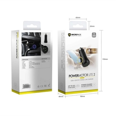 Củ sạc Ôtô MicroPack POWER MOTOR LITE 2 MCC-236QC Hai Cổng USB-A Công Suất 18W Tổng Công Suất 36W