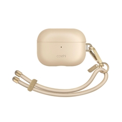 Ốp UNIQ COEHL HAVEN Cho Airpods Pro Gen 2/1 Da Nhân Tạo Chất Lượng Cao Sang Trọng Tặng Kèm Dây Móc Carabiner