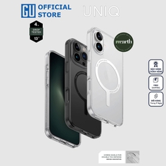 Ốp Lưng UNIQ CLARIO Cho iPhone 16/ 16 Plus/ 16 Pro/ 16 Pro Max Làm Từ Vật Liệu Tái Chế Thân Thiện Môi Trường Chống Trầy