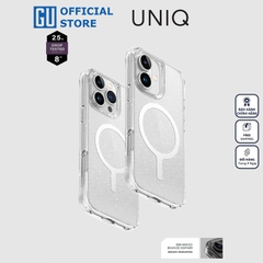 Ốp Lưng UNIQ LifePro Xtreme Tinsel MagClick Cho iPhone 16/ 16Plus/ 16 Pro/ 16 Pro/ 16 Pro Max Pha Lê Lấp Lánh 3D Cao Cấp