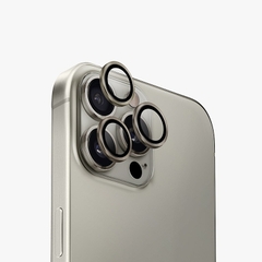 Kính Bảo Vệ Camera UNIQ OPTIX ALUGUARD Cho iPhone 16 Pro/ 16 Pro Max Khung Hợp Kim Nhôm Kính Cường Lực 9H Trong Suốt