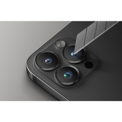 Kính Bảo Vệ Camera UNIQ OPTIX ALUGUARD Cho iPhone 16 Pro/ 16 Pro Max Khung Hợp Kim Nhôm Kính Cường Lực 9H Trong Suốt