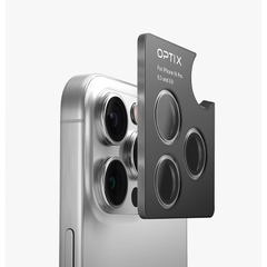 Kính Bảo Vệ Camera UNIQ OPTIX CLEARSHIELD Cho iPhone 16 Pro/ 16 Pro Max Chống Trầy Xước Lens Với Kính Cường Lực 9H