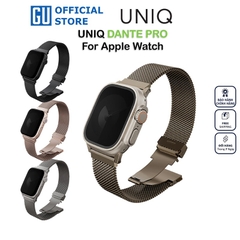Dây Đeo UNIQ DANTE PRO Cho Apple Watch Đủ Size Chế Tạo Chuyên Nghiệp Từ Thép Không Gỉ 304 Lưới Milan Thể Hiện Tinh Tế