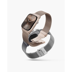 Dây Đeo UNIQ DANTE PRO Cho Apple Watch Đủ Size Chế Tạo Chuyên Nghiệp Từ Thép Không Gỉ 304 Lưới Milan Thể Hiện Tinh Tế