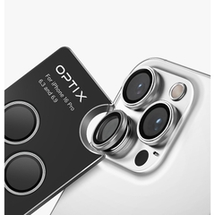 Kính Bảo Vệ Camera UNIQ OPTIX ALUGUARD Cho iPhone 16/ 16 Plus Khung Hợp Kim Nhôm Kính Cường Lực 9H Trong Suốt