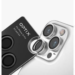 Kính Bảo Vệ Camera UNIQ OPTIX CLEARSHIELD Cho iPhone 16 Pro/ 16 Pro Max Chống Trầy Xước Lens Với Kính Cường Lực 9H