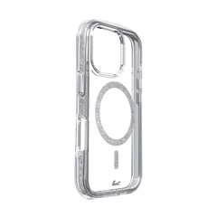 Ốp Lưng LAUT Aero Sparkle Cho iPhone 16 Pro/ 16 Pro Max Có Sạc Không Dây Thiết Kế Trong Suốt Như Pha Lê