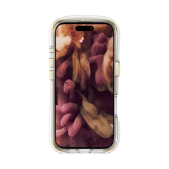 Ốp Lưng LAUT Aero Sparkle Cho iPhone 16 Pro/ 16 Pro Max Có Sạc Không Dây Thiết Kế Trong Suốt Như Pha Lê