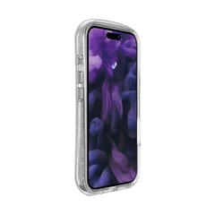 Ốp Lưng LAUT Aero Sparkle Cho iPhone 16 Pro/ 16 Pro Max Có Sạc Không Dây Thiết Kế Trong Suốt Như Pha Lê