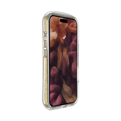 Ốp Lưng LAUT Aero Sparkle Cho iPhone 16 Pro/ 16 Pro Max Có Sạc Không Dây Thiết Kế Trong Suốt Như Pha Lê