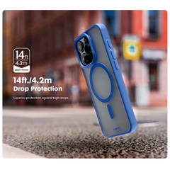 Ốp Lưng LAUT Huex Protect Cho iPhone 16 Pro/ 16 Pro Max Viền Mềm Chống Va Đập Thử Nghiệm Độ Rơi 4.2m