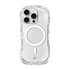 Ốp Lưng LAUT POP LUME Cho iPhone 16 Pro/ 16 Pro Max Thiết Kế Lượn Sóng Dễ Dàng Cầm Nắm Nổi Bật Với Lớp Vỏ Siêu Trong