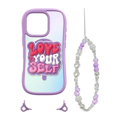 Ốp Lưng LAUT POP LOVIE Cho iPhone 16 Pro Max Mặt Lưng 3D Sống Động Phản Chiếu Ba Chiều Trên Bề Mặt Trong Suốt Như Pha Lê