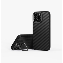Ốp Lưng UNIQ KEVA MAX Cho iPhone 16 Pro Max Bằng Sợi Aramid Thật Khung Camera Kim Loại Làm Đế Có Nam Châm Sạc Không Dây