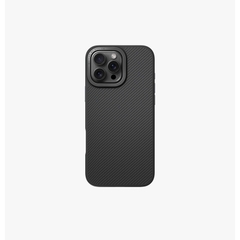 Ốp Lưng UNIQ KEVA MAX Cho iPhone 16 Pro Max Bằng Sợi Aramid Thật Khung Camera Kim Loại Làm Đế Có Nam Châm Sạc Không Dây