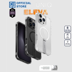 Ốp Lưng UNIQ ELEVA Cho iPhone 16 Pro Max Có Chân Đế Bằng Nhôm Cho Góc Nhìn Hoàn Hảo Tương Thích Sạc Không Dây MagClick