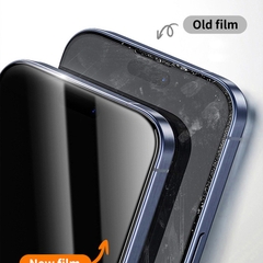 Kính Cường Lực MIPOW KINGBULL 3D Premium Silk Cho iPhone 16 Pro/ 16 Pro Max Viền 3D Bo Đẹp Mắt Cảm Giác Vuốt Mềm Mượt