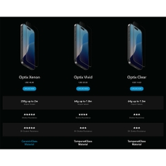 Kính Cường Lực Gốm Nano UNIQ OPTIX XENON Cho iPhone 16 Pro Max Với Chất Liệu Gốm Thủy Tinh NANOCERAM Cao Cấp