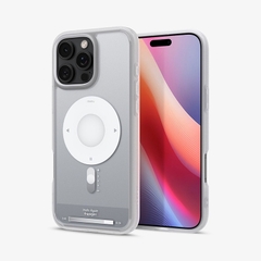 Ốp SPIGEN Ultra Hybrid CLASSIC MagFit Cho iPhone 16 Pro/ 16 Pro Max Hình Dáng iPod Classic Huyền Thoại