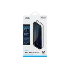 Kính Cường Lực UNIQ OPTIX ANTI REFLECTION Cho iPhone 16 Pro Max Được Phủ Lớp Chống Phản Chiếu Ánh Sáng