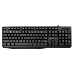Bàn Phím Có Dây MicroPack OFFICE LITE 2 K-206 Với 12 Phím Đa Phương Tiện Tương Thích HĐH Windows/ MacOs