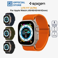 Dây Đeo SPIGEN Lite Fit Ultra Cho Apple Watch (49/46/45/44/42mm) Vải Dệt Nylon Linh Hoạt Và Nhẹ Nhàng