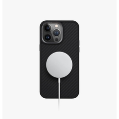 Ốp UNIQ KEVA AIR Cho iPhone 16 Pro Max Bằng Sợi Aramid Tặng Kèm Phụ Kiện GripFit Làm Chăn Đế Hoặc Móc Tay Khi Cầm