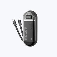 Pin Sạc Dự Phòng Mazer PowerCharge Link 1035 PD35W 10000mAh Có Sẵn 02 Dây Type C Tích Hợp Sạc Nhanh 35W