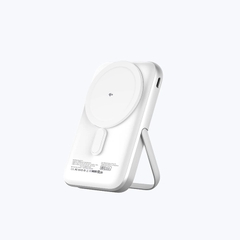 Pin Dự Phòng Không Dây Mazer MagAir17 Sạc Nhanh Qi2 15W 10000mAh Type-C PD35W Tích Hợp Chân Đế Aluminium Có Hiển Thị Pin