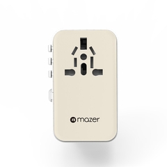 Củ Sạc Du Lịch MAZER Infinite Travel PD70W Ổ Cắm Đa Năng Sạc 05 Thiết Bị Cùng Lúc Tích Hợp Dây Type-C 70W