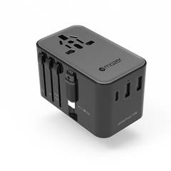 Củ Sạc Du Lịch MAZER Infinite Travel PD70W Ổ Cắm Đa Năng Sạc 05 Thiết Bị Cùng Lúc Tích Hợp Dây Type-C 70W
