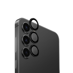 Kính Bảo Vệ Camera UNIQ Optix AluGuard Cho Samsung Galaxy S25 Ultra Khung Viền Nhôm Kính Cường Lực 9H Có Khung Trợ Dán