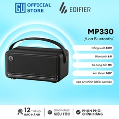 Loa Bluetooth Hi-Res Edifier MP330 – Công Suất 40W, Thiết Kế Vintage, Pin Lâu 19h, Âm Chuẩn Studio